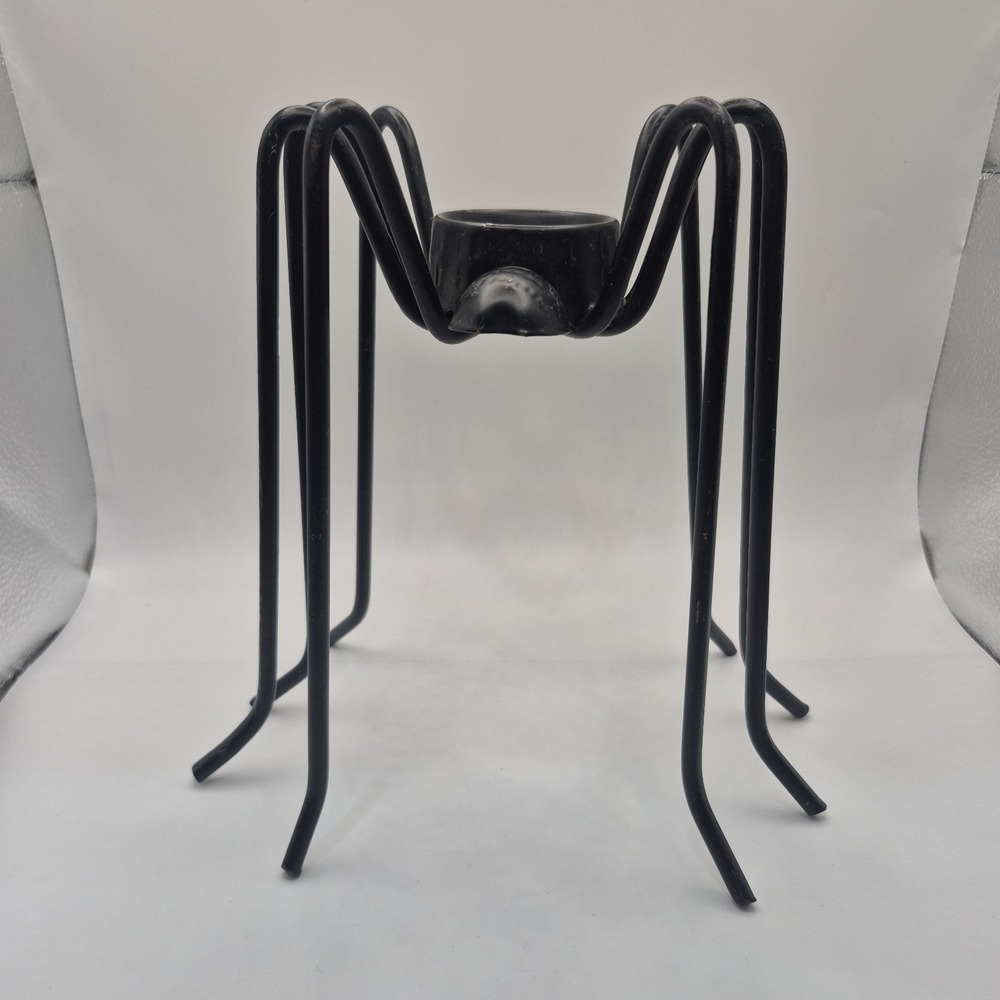 Pottery Barn Long Leg Cast Iron Spider Tealite Candle Holder